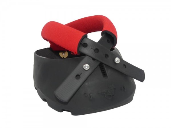 Glove Hufschuh mit GG's Softystraps Rot